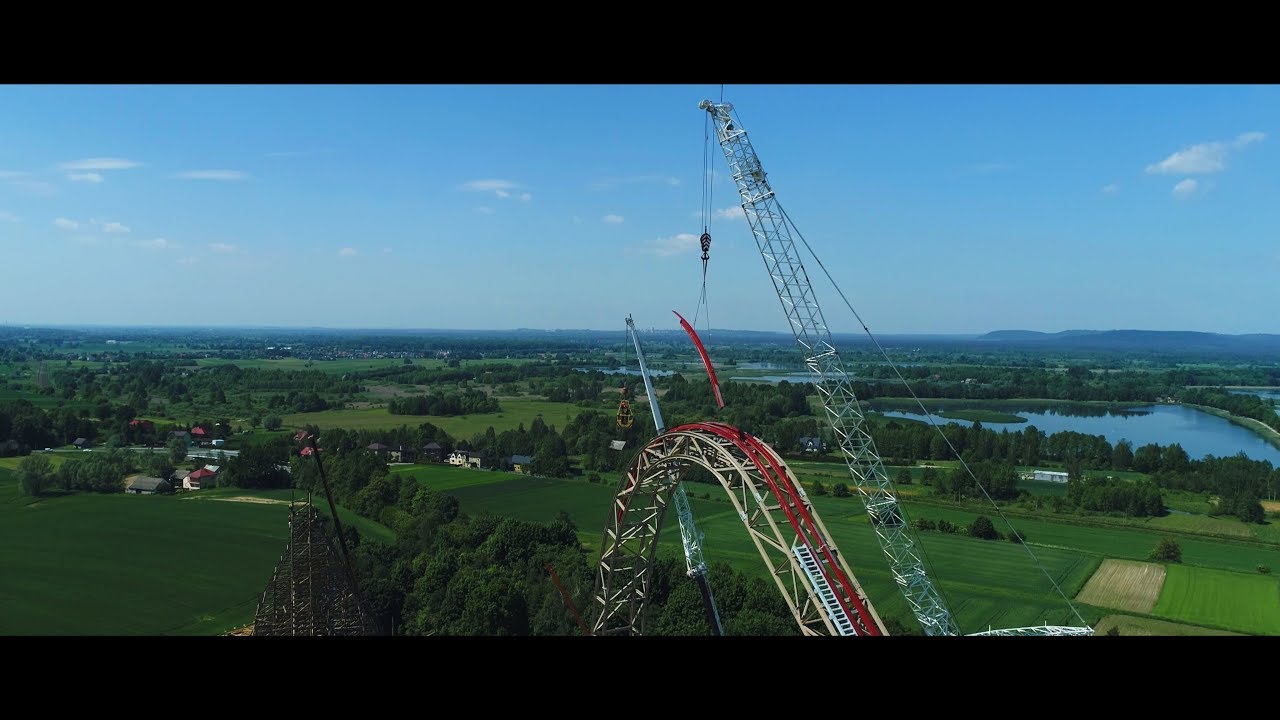 Jak powstał Wooden Coaster Zadra ? Park Rozrywki Energylandia