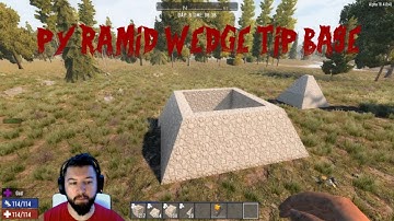 Pyramid Wedge Tip Horde Base Zombie Proof Walls