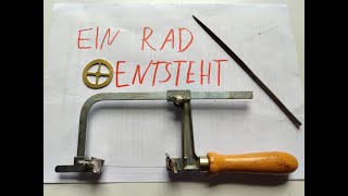 Uhrenbau: Zahnrad in Handarbeit herstellen Teil 1