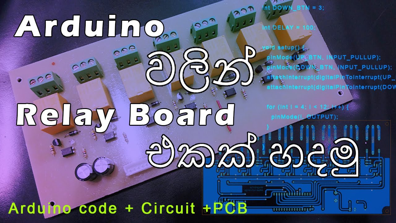 designing a DIY 8 channel single layer relay PCB with built in Arduino ...
