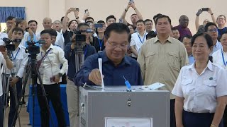 Hun Sen votes as polls open in one-sided Cambodia election | AFP