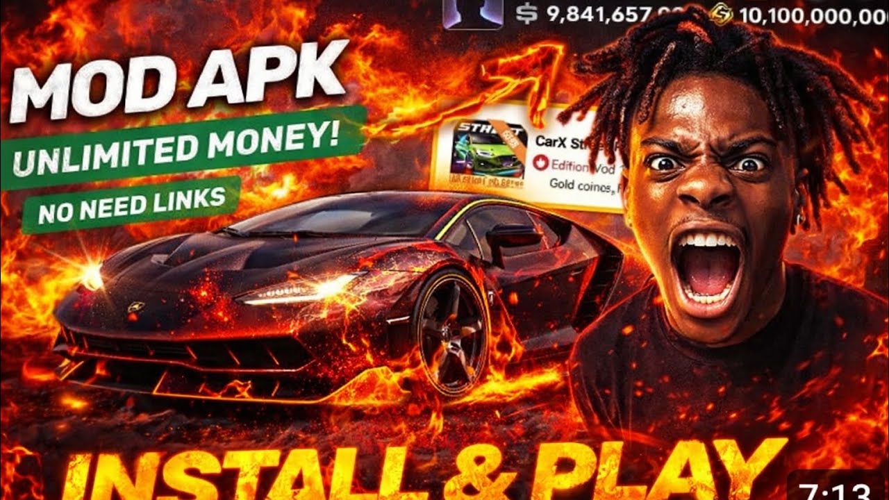 UNLIMITED MONEY MOD APK 😈 CarX Street Gets Out of Control 