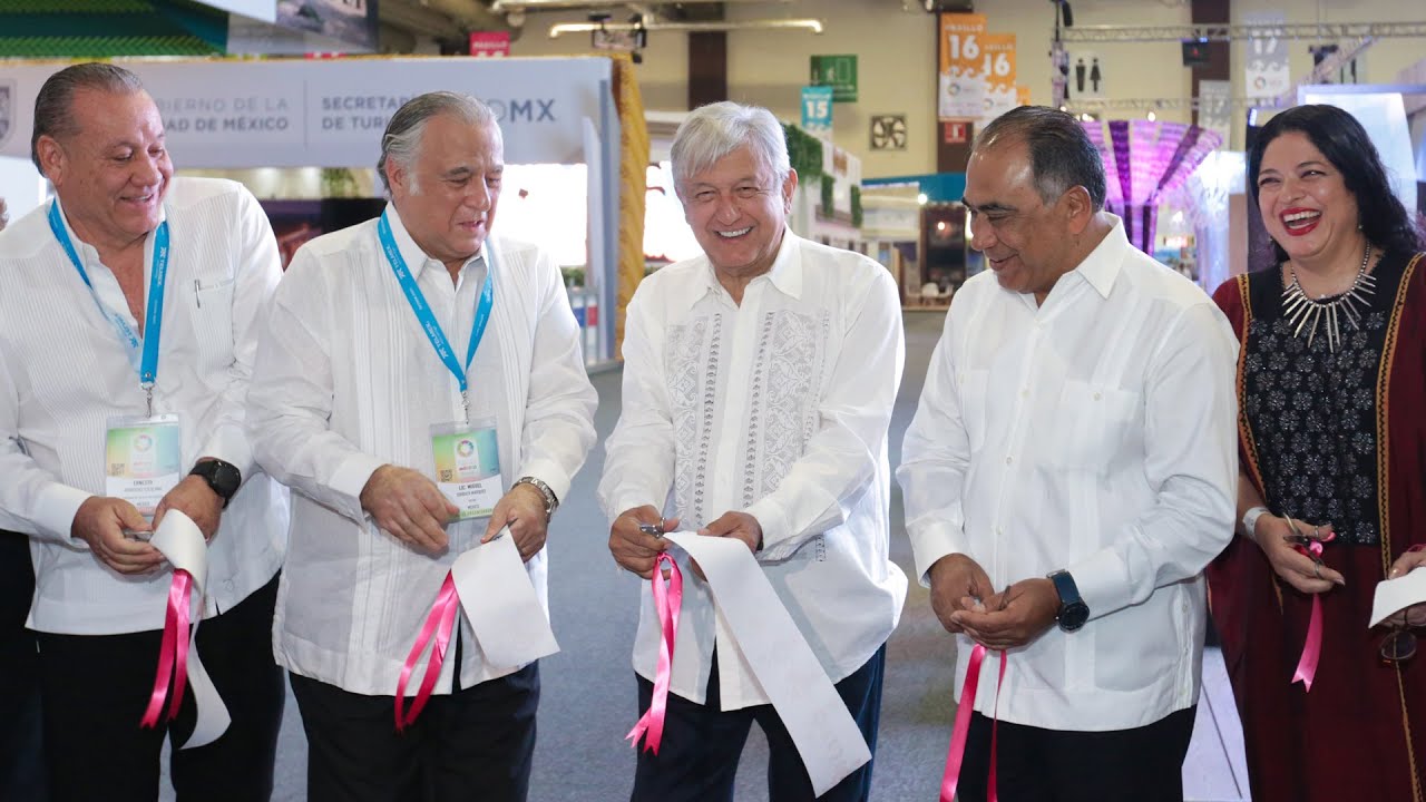 44 edición del Tianguis Turístico Seguridad y entornos sin marginación, bases de la promoción turística: presidente AMLO