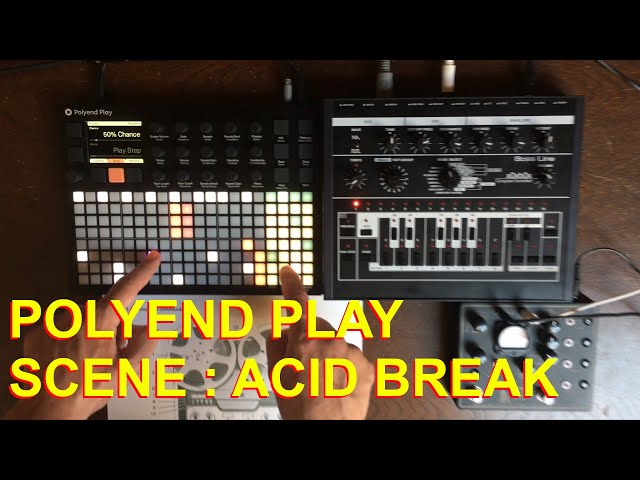 Polyend Play and a Xoxbox - Acid Breakbeat Tutorial - YouTube