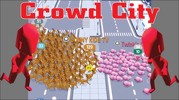 Crowd City Gameplay Walkthrough - High Score 5 (ios, Android)