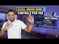 ALEXA, MUDAR HDMI! Controlei o Multiviewer VEX 3004 por VOZ!