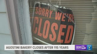 Agostini Bakery closes after 115 years