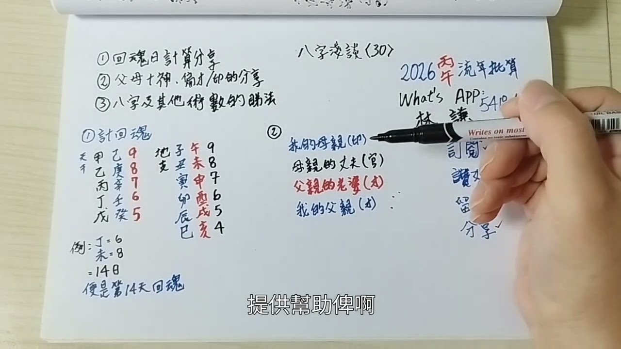 八字淺談(30) 回魂日計算 和留言朋友傾計及分享個人睇法  八字| 陽宅| 風水|  擇日| 改名
