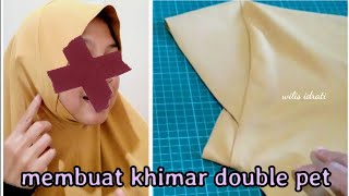 Membuat Khimar Double Pet : Pet Dahi dan Pet Dagu screenshot 4