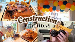 Budget-Friendly Construction Birthday Party for Our 3-Year-Old!