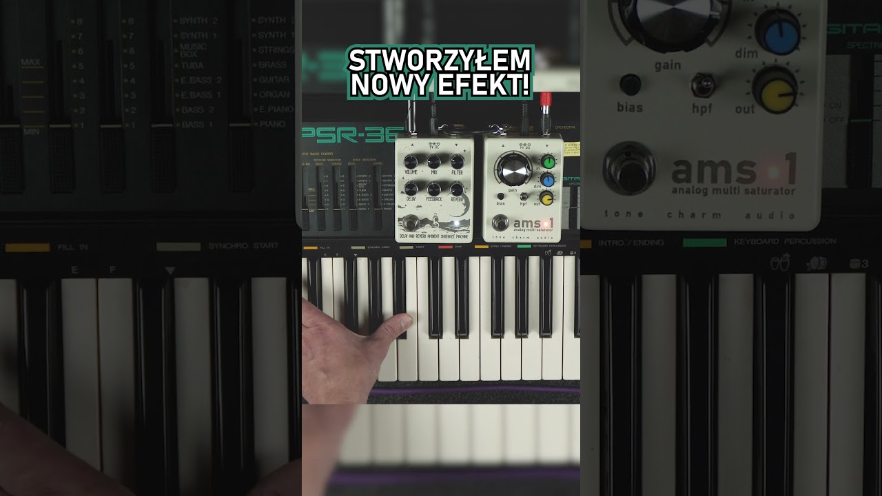 Stworzyłem Nowy Efekt Analog Multi Saturator AMS-1