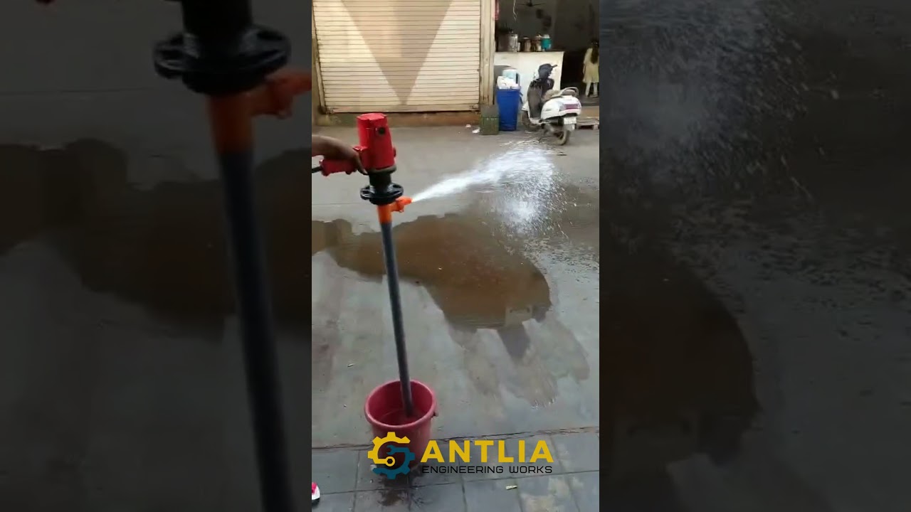 PP Electric Barrel Pump