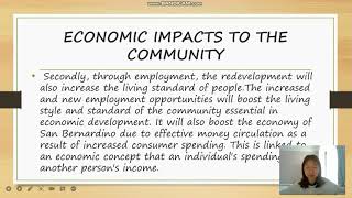 PA3150 presentation- Economic Development Case Study