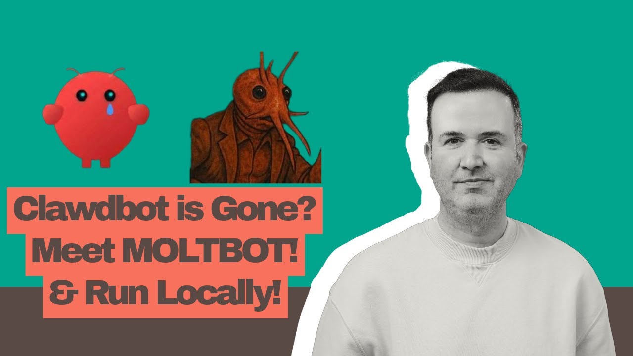 Clawdbot is now MOLTBOT! 🚨 + Run it LOCALLY with Ollama! - YouTube
