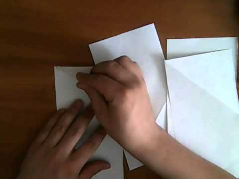 Открытка перевертыш из бумаги пошагово