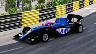 Formula 3 Hotlaps - Sophia Flörsch - Macau GP 2023 [ Formula RSS 3 V6 ]
