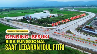 Download Lagu EXIT TOL BESUKI TERUS DI KEBUT DEMI BISA FUNGSIONAL SAAT ARUS MUDIK DAN BALIK LEBARAN IDUL FITRI MP3