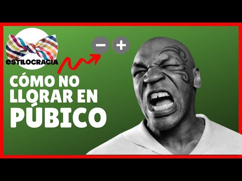 Video: Como Aprender A No Llorar