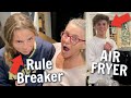 Breaking ALL The RULES | Testing Our NEW AIR FRYER