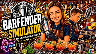 🔥 O SIMULADOR DE BARMAN MAIS Viciante! - Barfender Simulator