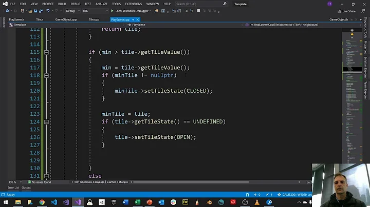 GAME3001 - W2020 - Lesson 7 - Part 1 - A* Pathfinding with Heuristics