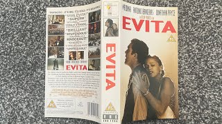 Opening & Closing to Evita (1997 VHS UK) Guide