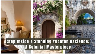Inside a Restored Mexican Hacienda in Yucatán - Colonial Beauty Preserved