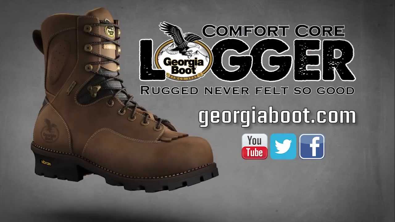 georgia comfort core logger boots