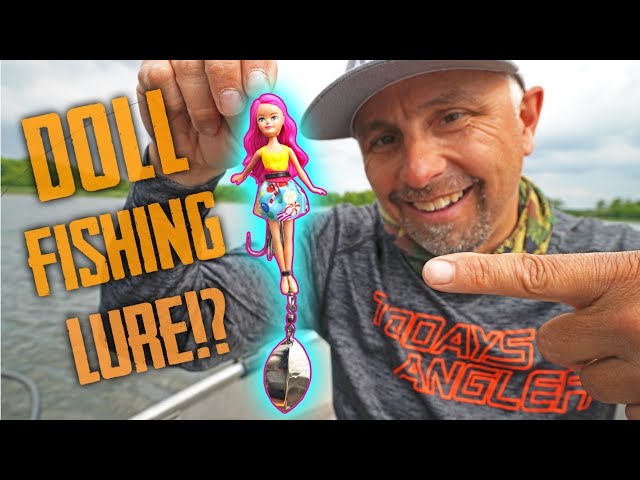 CATCHING FISH On DOLL LURES!?! - How To Make Them 