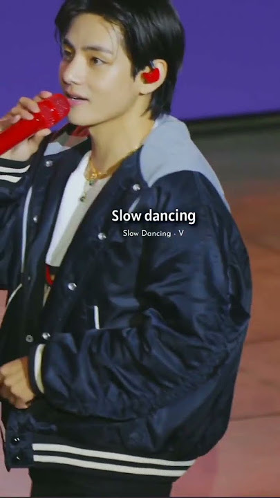 v @ kimteahyung bts v jimin jk bts korean boys handsome slow dancing v live performance