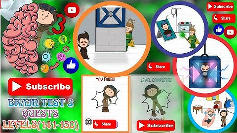 Brain Test3 Quests Level 141-150 Complete