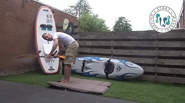 Start Waveski Surfing: orientation and paddle positioning for eskimo rolling