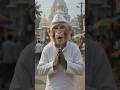 Monkey Bhau गेला Hanumant Raya च्या दर्शनाला 🙏🔥 | Marathi Vlog Short #marathimonkey #monkeybhau