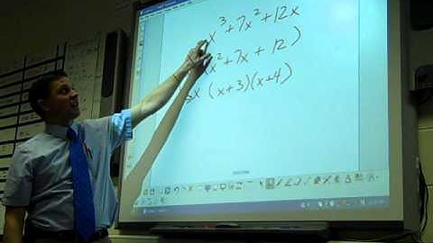 Factoring Trinomials -- Juda Math - Algebra 1 Lesson 69  Video 2