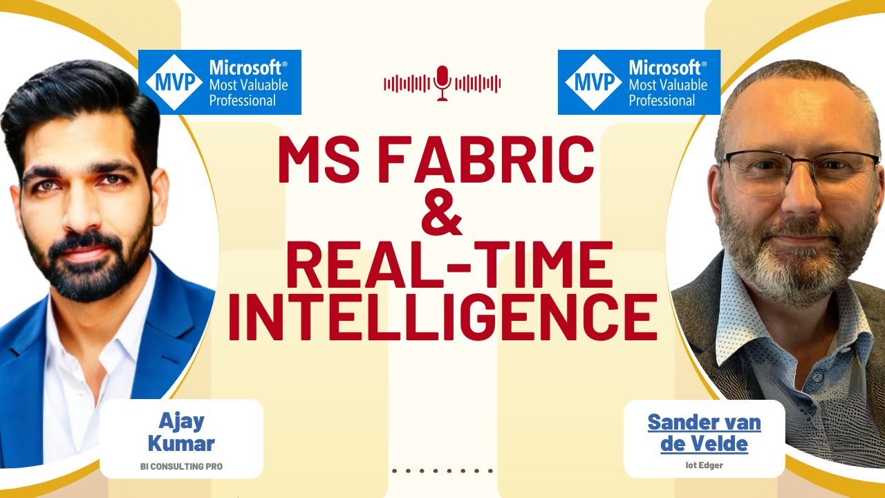 Q&A with Microsoft MVP Sander van de Velde | IoT, Microsoft Fabric, and ...