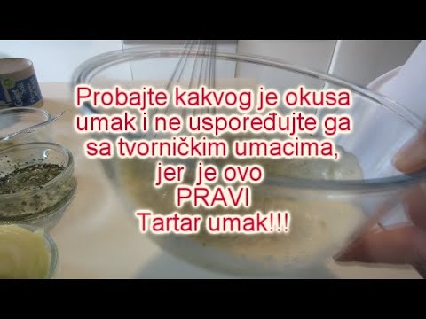 Video: Tartar Umak - Opis, Sastav, Korisna Svojstva