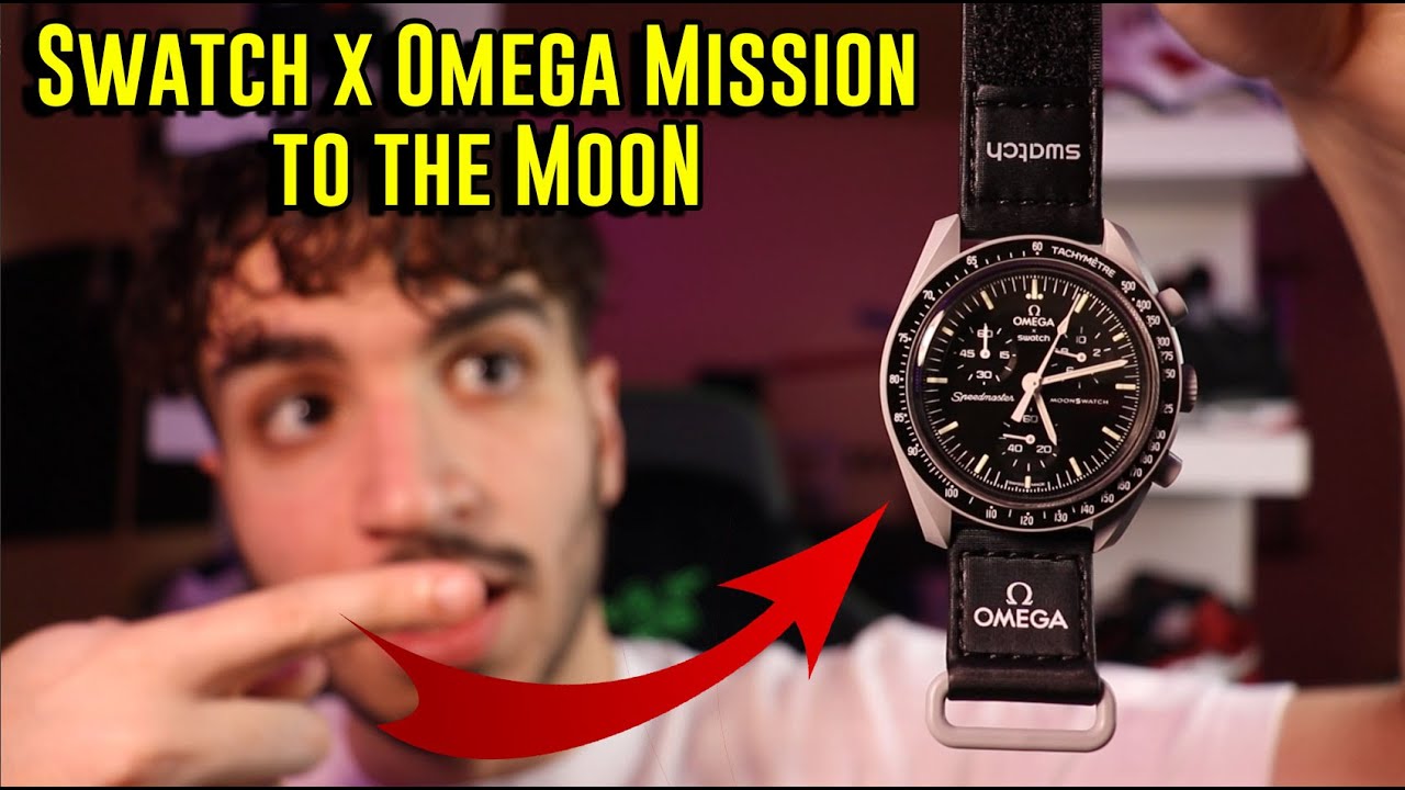 ヨシ OMEGA×swatch MISSION to THE MOON MISSION TO THE MOON
