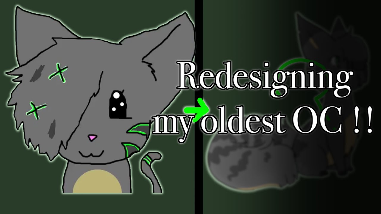 Redesigning my OLDEST OCs { Speedpaint } - YouTube