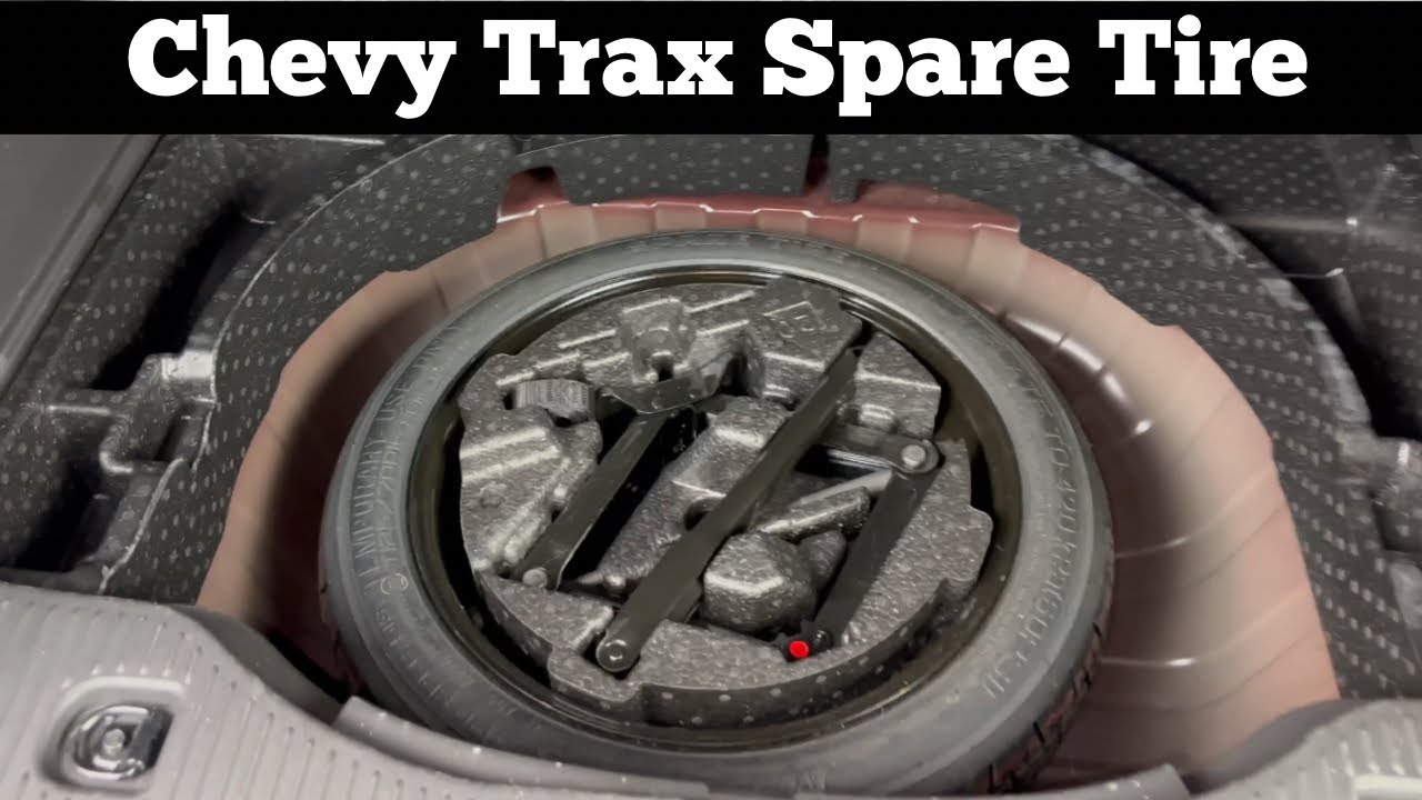 2017 - 2020 Chevy Trax Spare Tire Location - How To Remove Chevrolet Spare & Jack Change Flat Tire