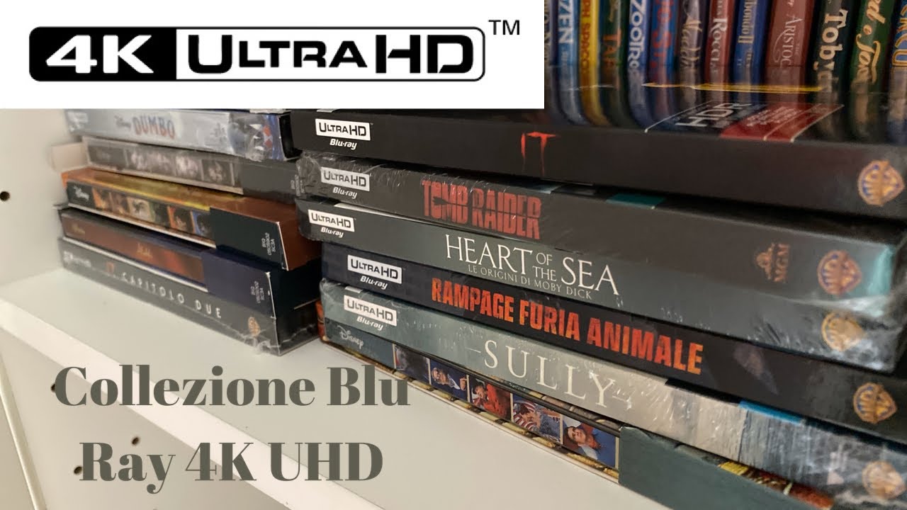 Collezione film Blu Ray 4K UHD