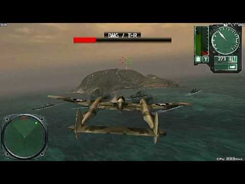 WWll Battle Over The Pacific PSP Gameplay
