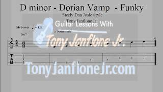 D minor   Dorian Vamp    Funky    Steely Dan Josie Style chords