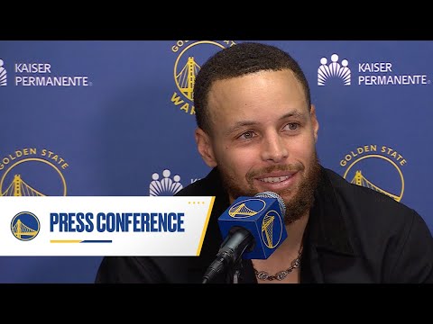 Stephen Curry on Return From Injury, Win vs. Lakers | March 16, 2024