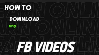 How to download video from YouTube /how to download video from v Facebook screenshot 3