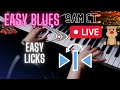 Easy blues licks from the inside come join us