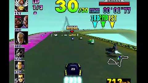 F-Zero X: Custom Tracks: Sand Ocean: Lateral Slide
