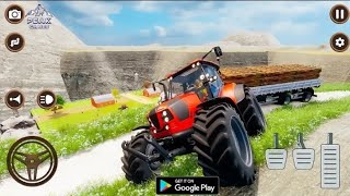 Drive real tractor simulator 2023 through extreme uphill roads screenshot 2