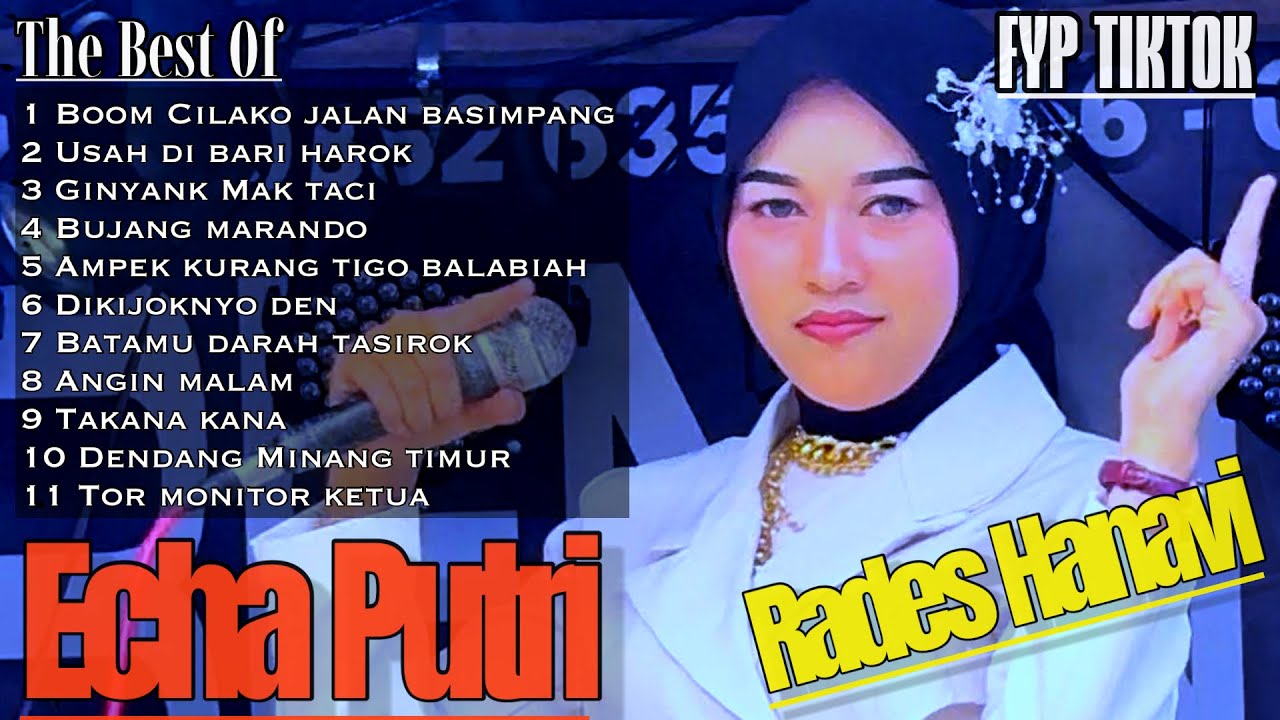 FULL LAGU MINANG -  BOOM ECHA PUTRI FT RADES HANAVI 2026 - Kampoeng Minang Rock 