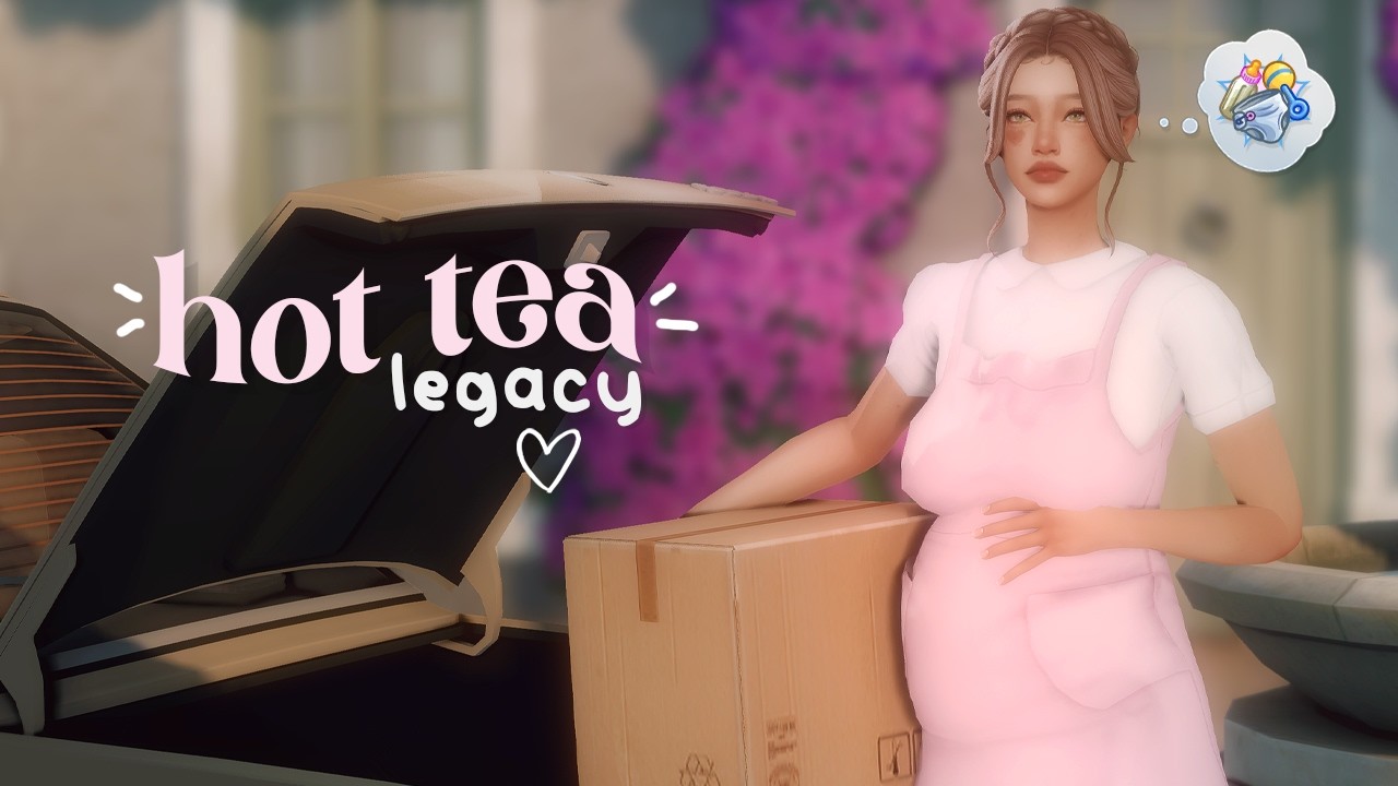 Moving into our forever home & opening our bakery! ~ the sims 4: hot tea legacy