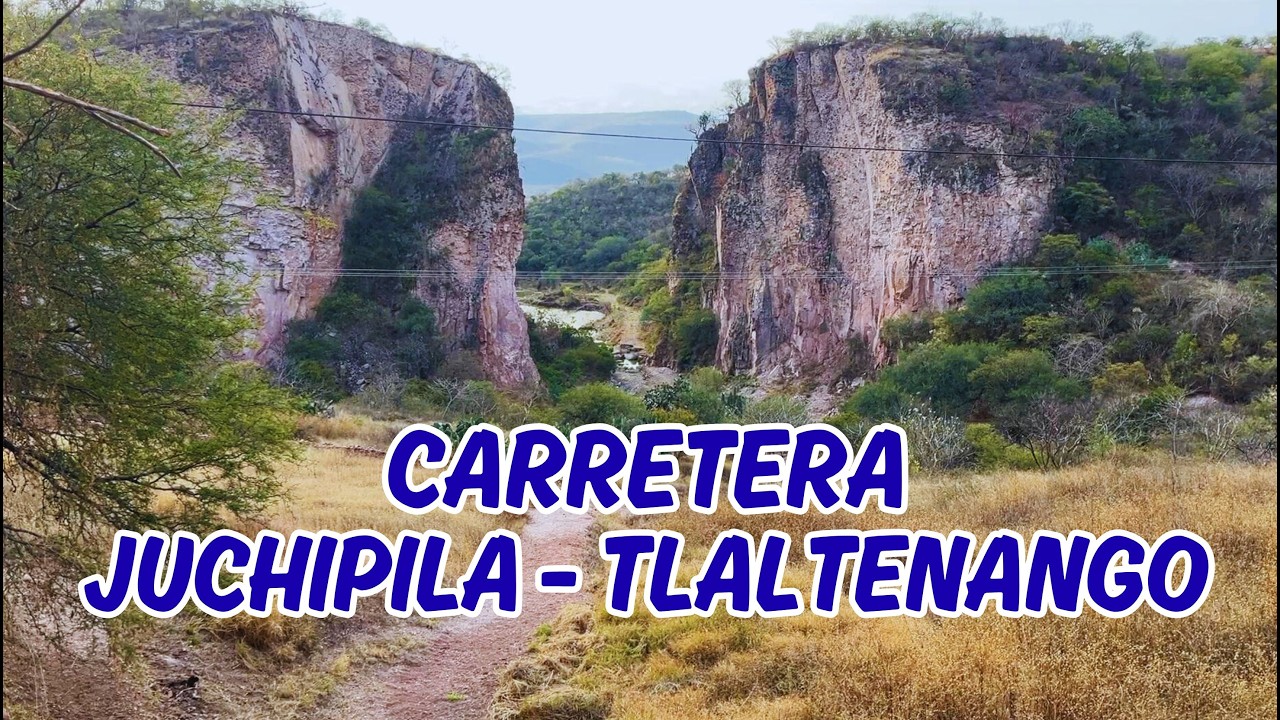 Así es la carretera Juchipila – Tlaltenango 🚗